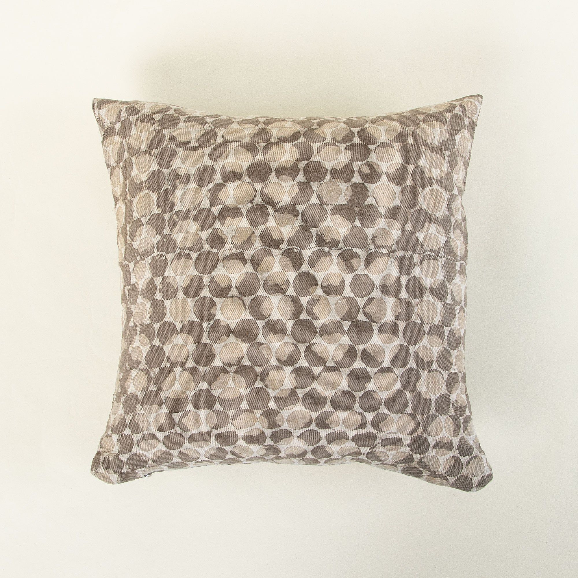 Handmade Kashish Print Cotton Canvas Cushion Cover